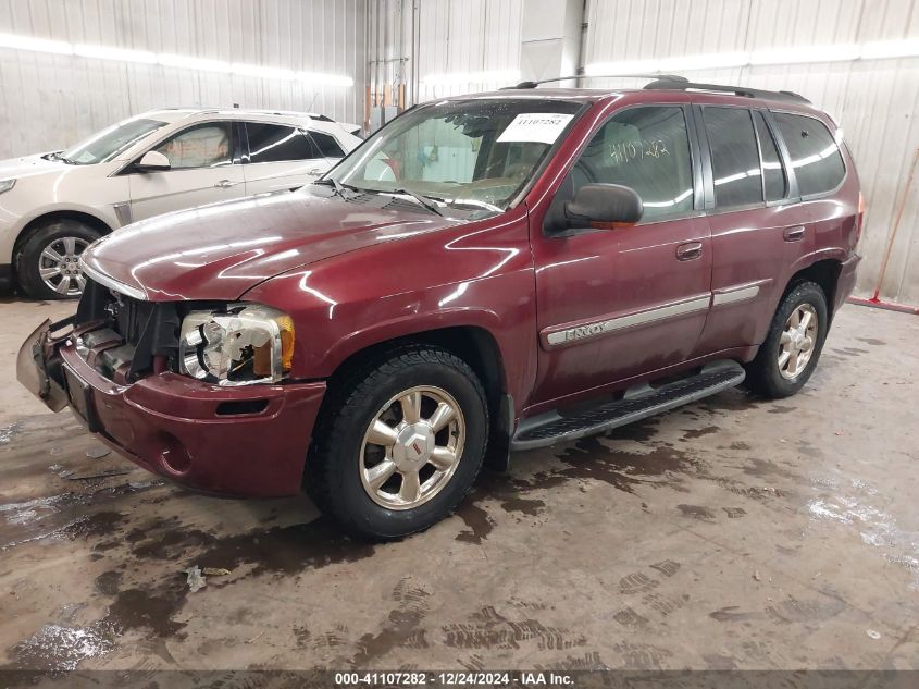 2002 GMC Envoy Slt VIN: 1GKDT13SX22448706 Lot: 41107282