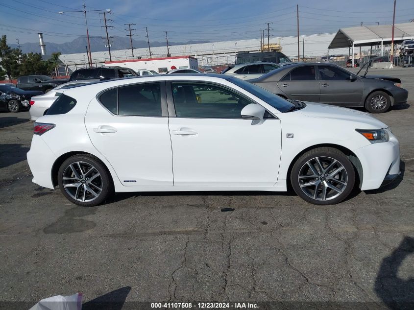 2015 Lexus Ct 200H VIN: JTHKD5BH4F2228947 Lot: 41107508