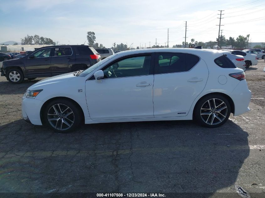 2015 Lexus Ct 200H VIN: JTHKD5BH4F2228947 Lot: 41107508