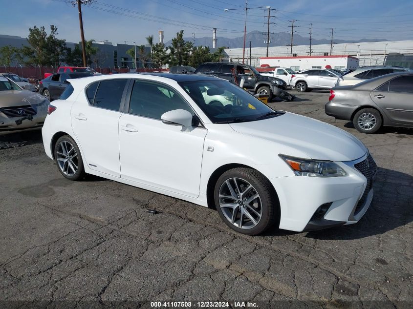 2015 Lexus Ct 200H VIN: JTHKD5BH4F2228947 Lot: 41107508