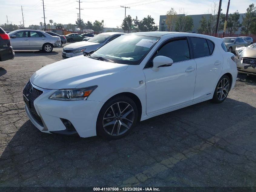 2015 Lexus Ct 200H VIN: JTHKD5BH4F2228947 Lot: 41107508