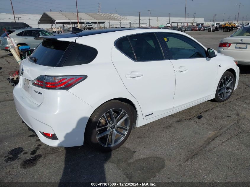 2015 Lexus Ct 200H VIN: JTHKD5BH4F2228947 Lot: 41107508