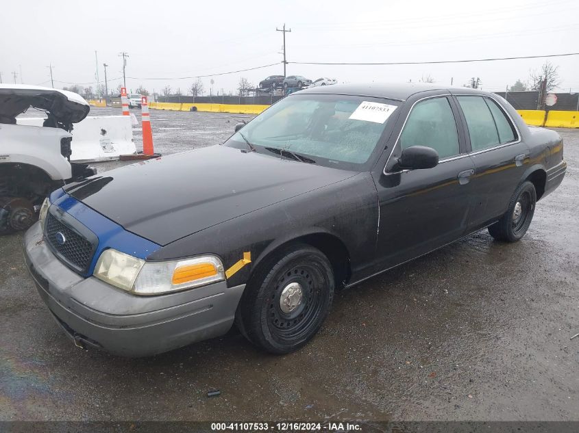 2001 Ford Crown Victoria Police Interceptor VIN: 2FAFP71W51X204142 Lot: 41107533