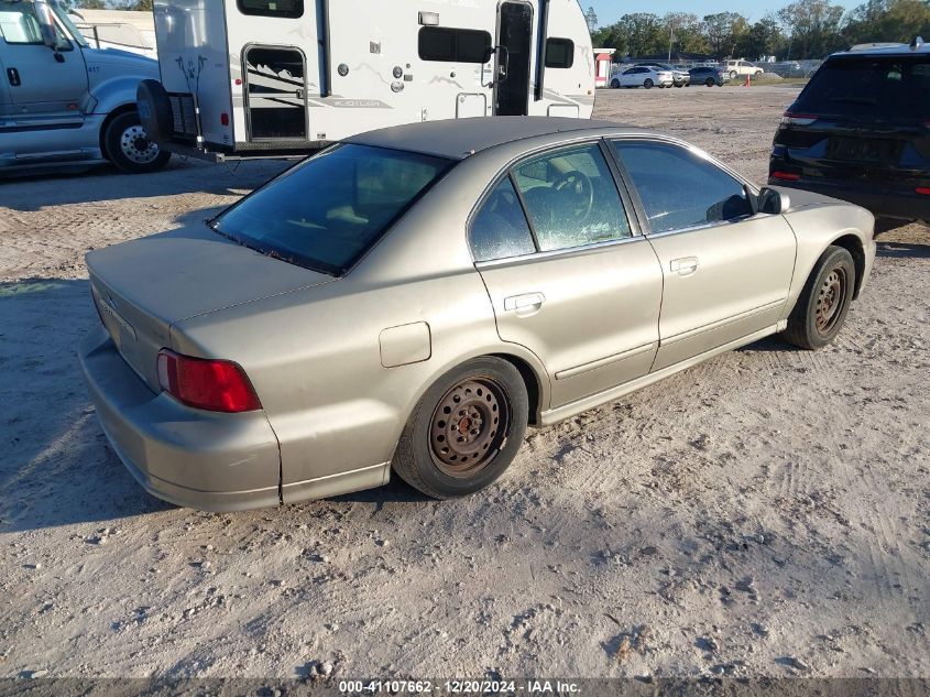 2003 Mitsubishi Galant Es/Ls VIN: 4A3AA46G33E076247 Lot: 41107662