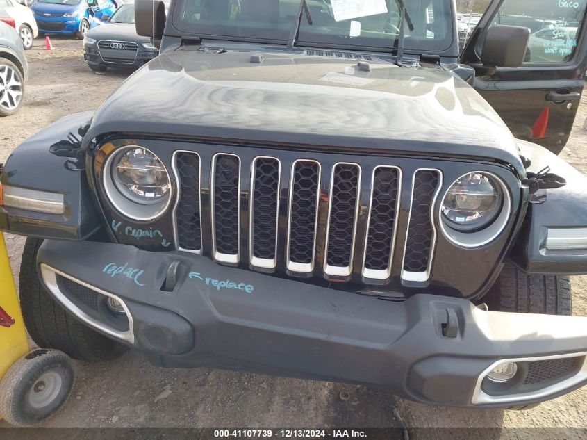 2021 Jeep Wrangler 4Xe Unlimited Sahara 4X4 VIN: 1C4JJXP64MW839771 Lot: 41107739