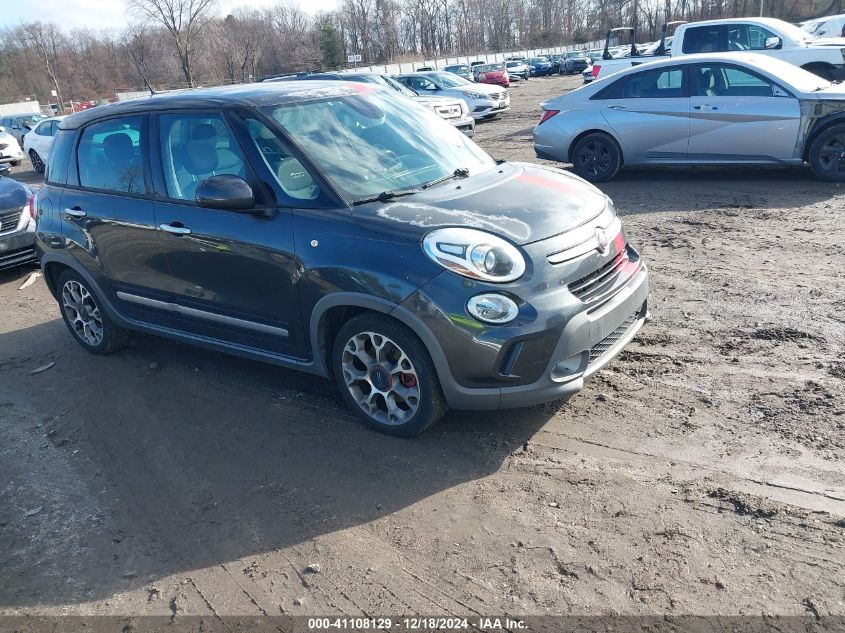 2014 Fiat 500L Trekking VIN: ZFBCFADH4EZ012319 Lot: 41108129