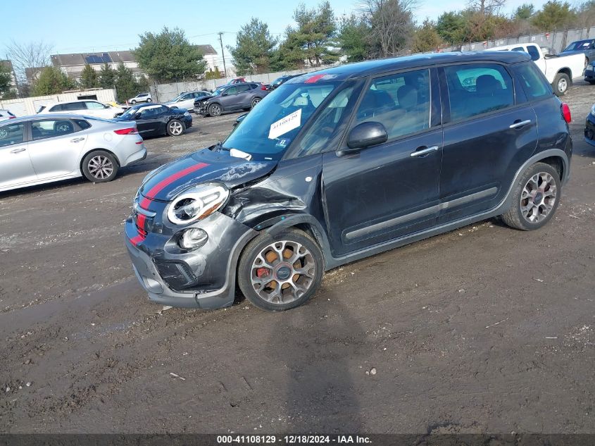 2014 Fiat 500L Trekking VIN: ZFBCFADH4EZ012319 Lot: 41108129