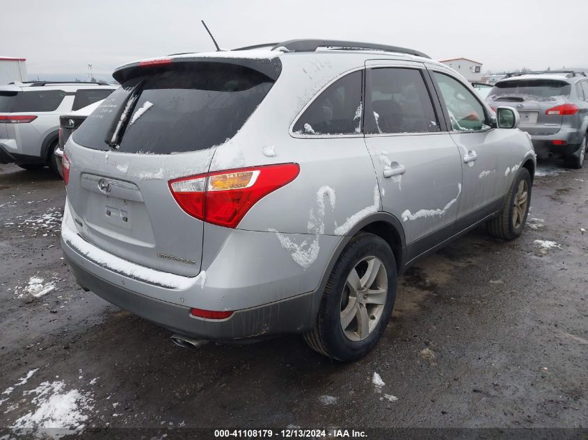 2007 Hyundai Veracruz Gls/Limited/Se VIN: KM8NU13CX7U027050 Lot: 41108179