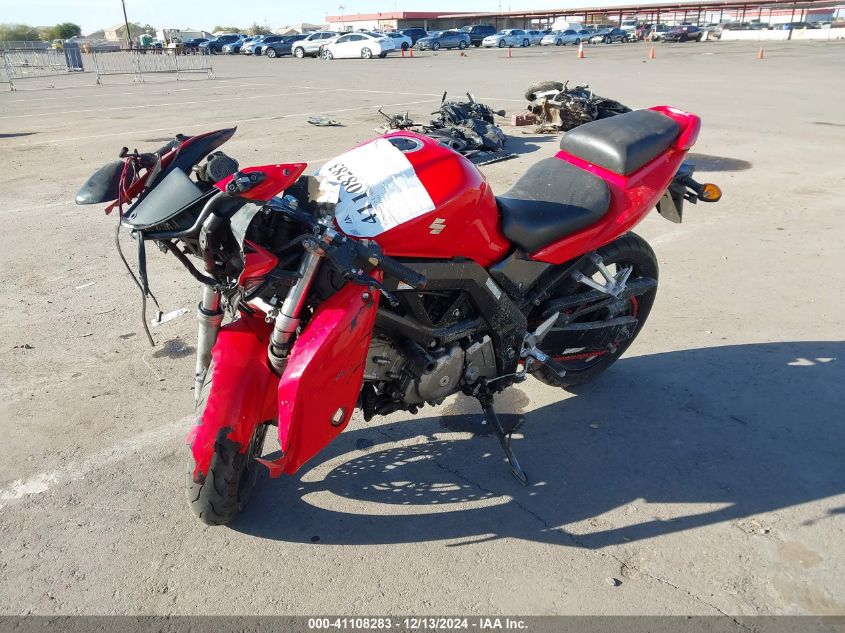 2006 Suzuki Sv650 VIN: JS1VP53AX62100374 Lot: 41108283