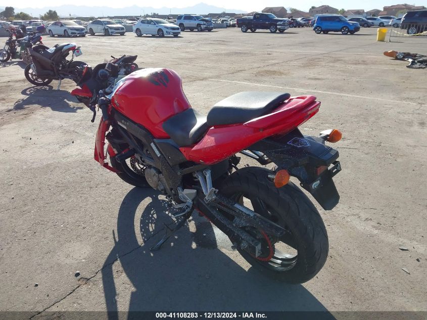 2006 Suzuki Sv650 VIN: JS1VP53AX62100374 Lot: 41108283