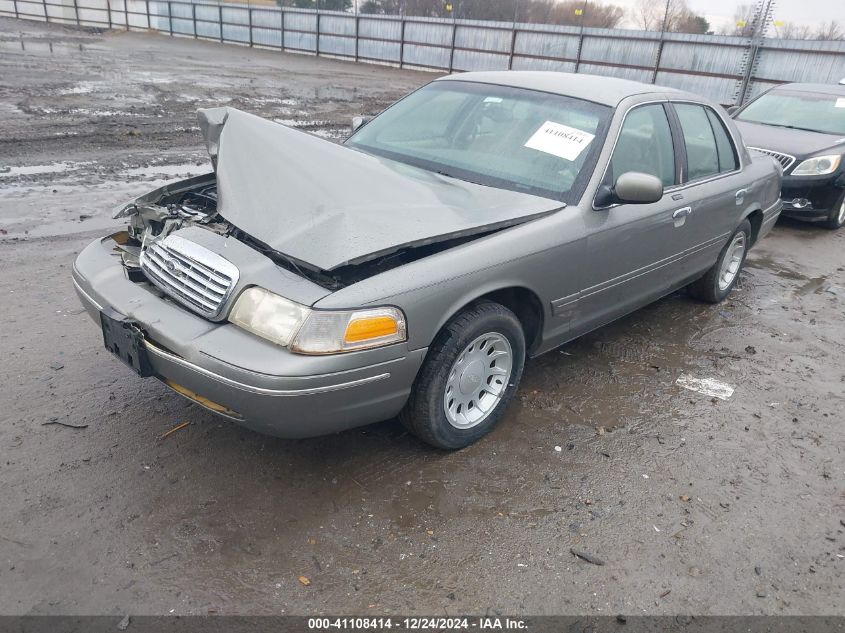 2001 Ford Crown Victoria Lx VIN: 2FAFP74W71X114390 Lot: 41108414