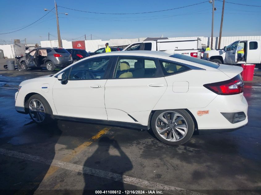 2019 Honda Clarity Touring VIN: JHMZC5F37KC006732 Lot: 41108612