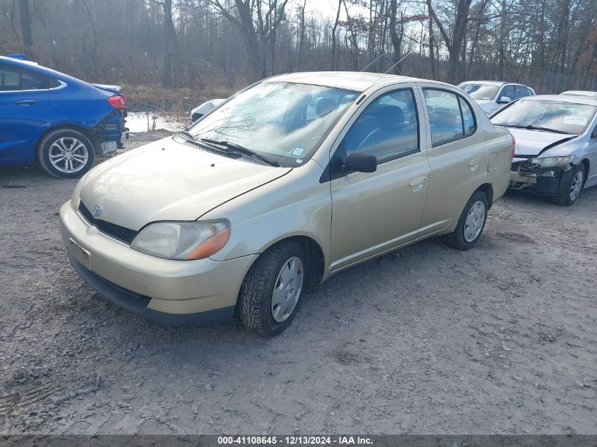 2000 Toyota Echo VIN: JTDBT1233Y0071525 Lot: 41108645