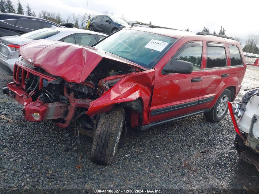 2005 Jeep Grand Cherokee Laredo VIN: 1J4GR48K85C553240 Lot: 41108827