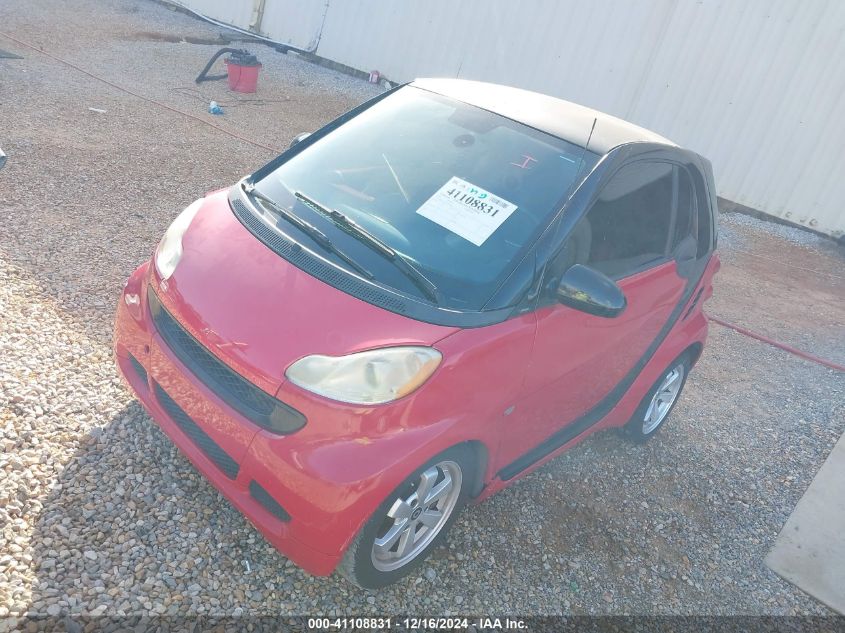 2012 Smart Fortwo Passion/Pure VIN: WMEEJ3BA0CK534961 Lot: 41108831