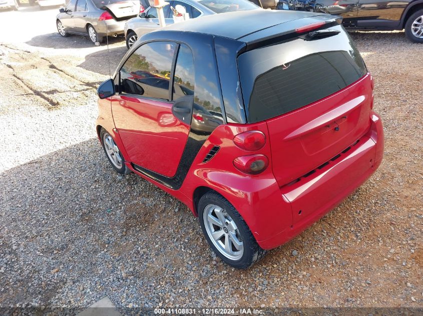 2012 Smart Fortwo Passion/Pure VIN: WMEEJ3BA0CK534961 Lot: 41108831