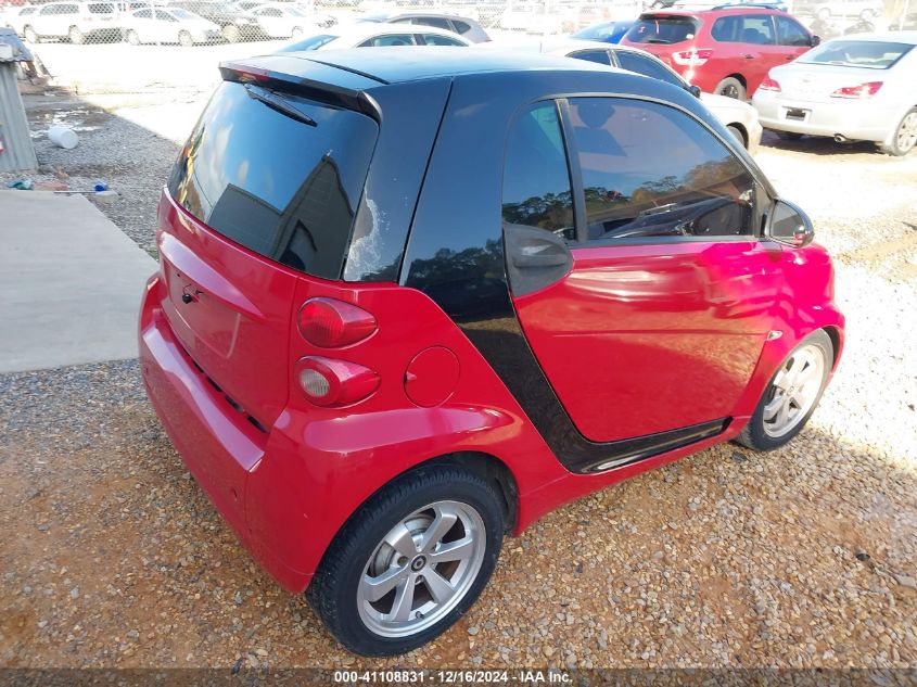 2012 Smart Fortwo Passion/Pure VIN: WMEEJ3BA0CK534961 Lot: 41108831