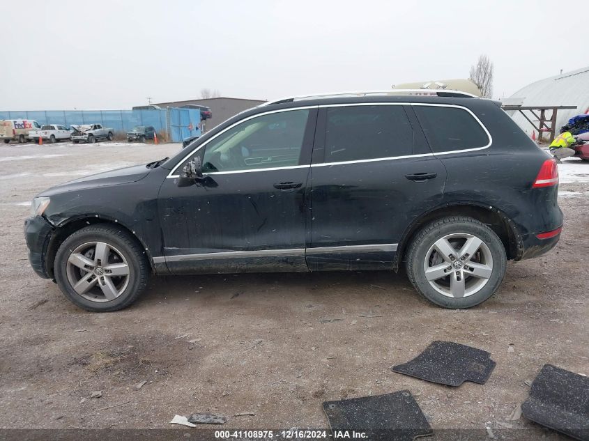 2014 Volkswagen Touareg Tdi Lux VIN: WVGEP9BP6ED014271 Lot: 41108975