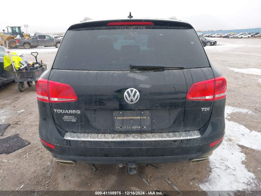 2014 Volkswagen Touareg Tdi Lux VIN: WVGEP9BP6ED014271 Lot: 41108975