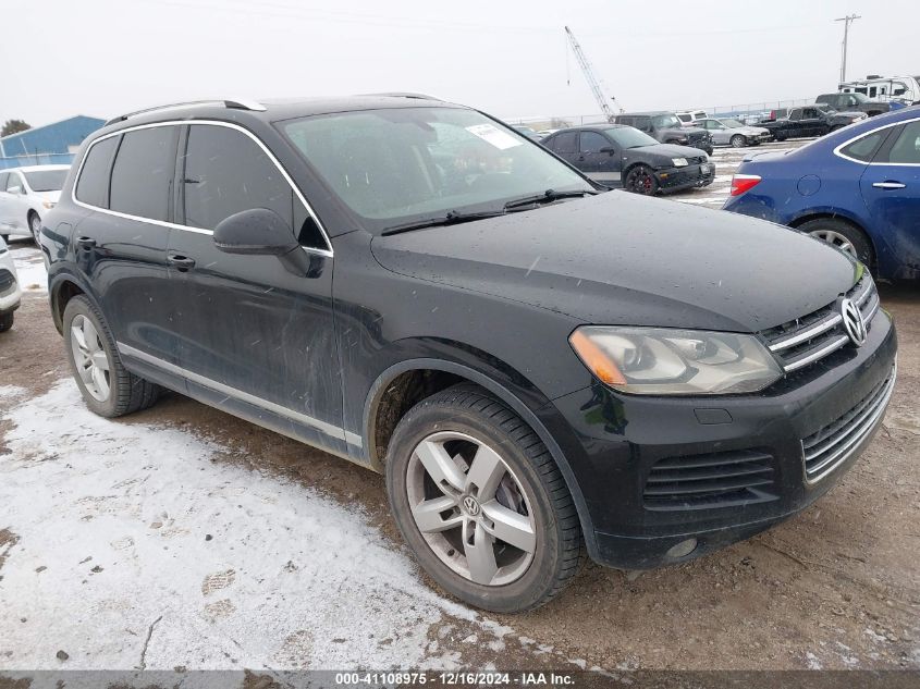 2014 Volkswagen Touareg Tdi Lux VIN: WVGEP9BP6ED014271 Lot: 41108975