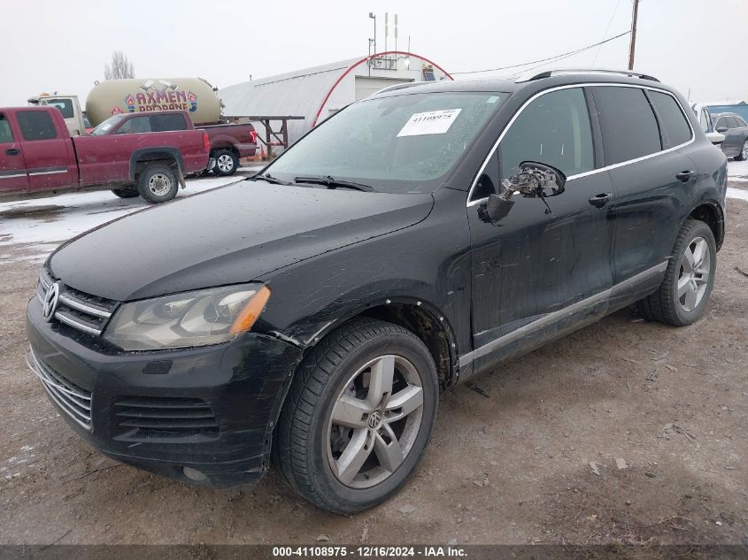 2014 Volkswagen Touareg Tdi Lux VIN: WVGEP9BP6ED014271 Lot: 41108975