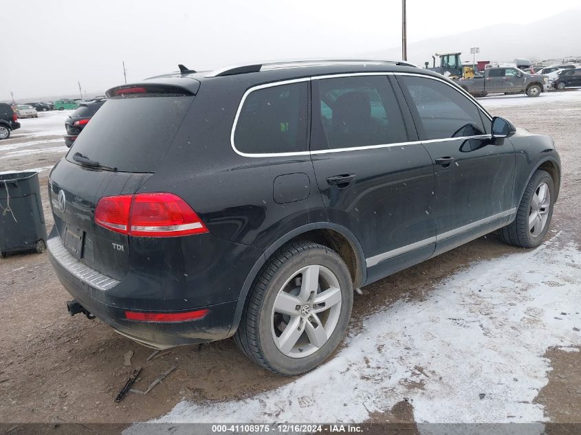 2014 Volkswagen Touareg Tdi Lux VIN: WVGEP9BP6ED014271 Lot: 41108975