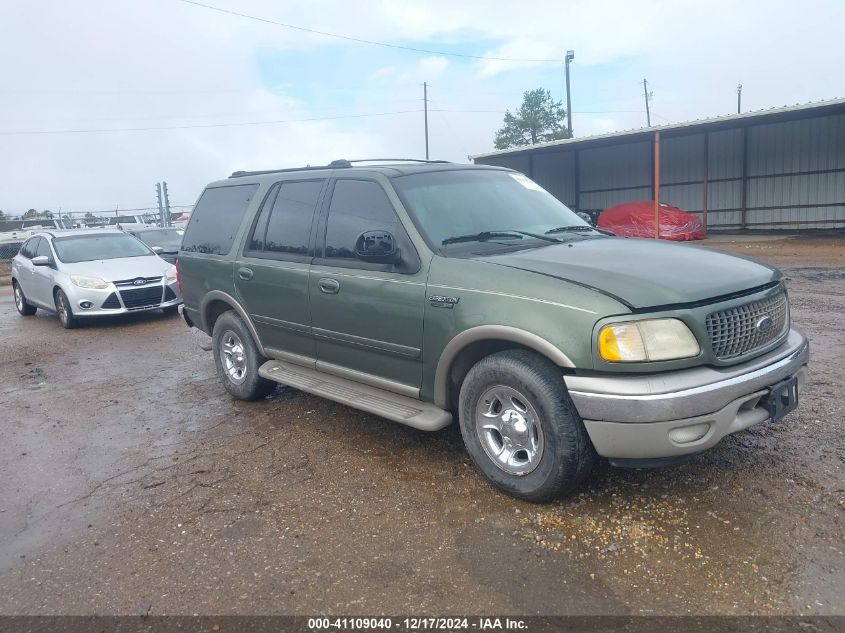 2001 Ford Expedition Eddie Bauer VIN: 1FMRU17W91LA96511 Lot: 41109040