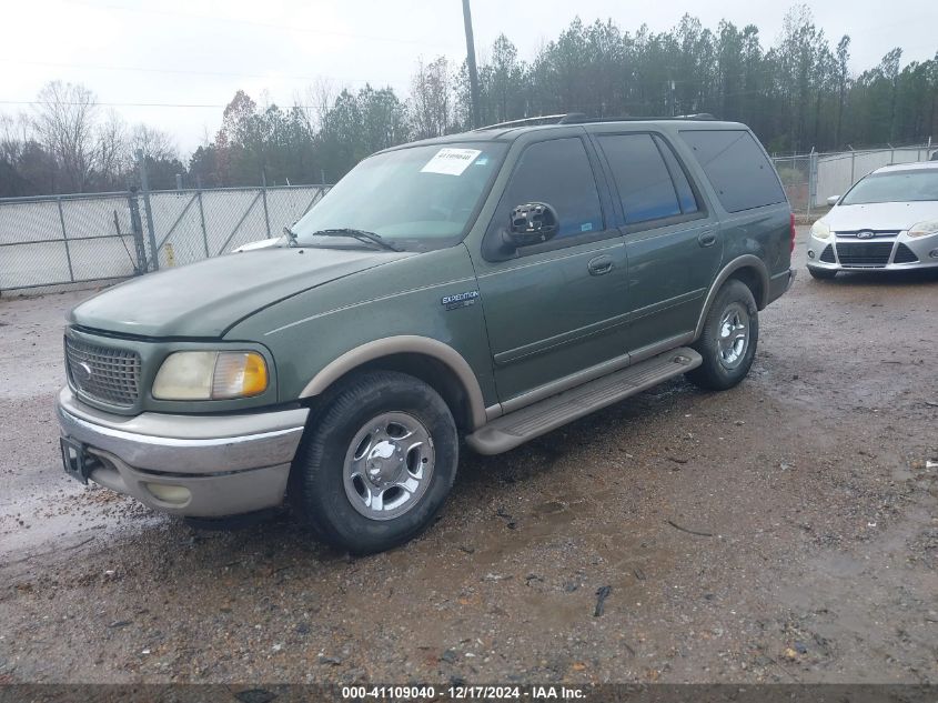 2001 Ford Expedition Eddie Bauer VIN: 1FMRU17W91LA96511 Lot: 41109040