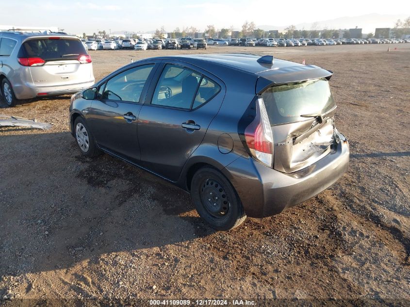 2015 Toyota Prius C One VIN: JTDKDTB35F1094689 Lot: 41109089