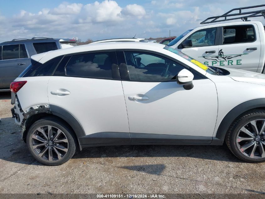 2019 Mazda Cx-3 Touring VIN: JM1DKDC70K1459487 Lot: 41109151