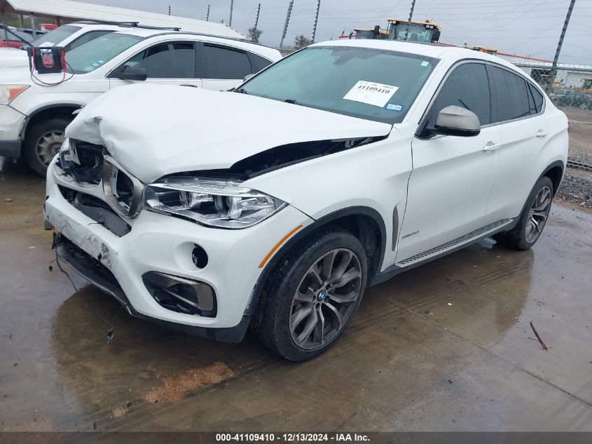 2016 BMW X6 xDrive35I VIN: 5UXKU2C55G0N82136 Lot: 41109410