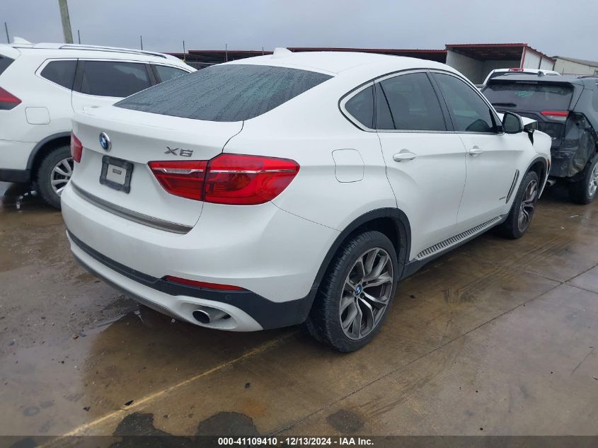 2016 BMW X6 xDrive35I VIN: 5UXKU2C55G0N82136 Lot: 41109410