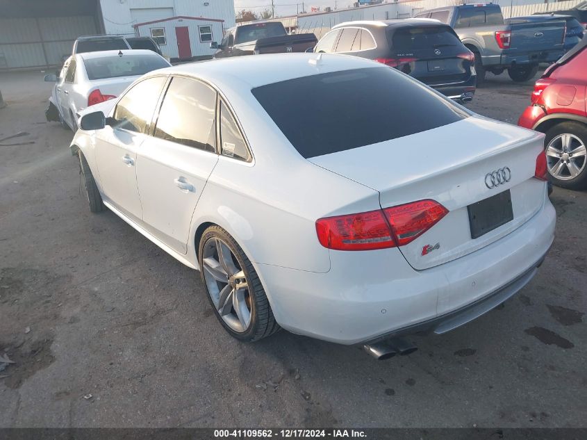 2011 Audi S4 3.0 Premium Plus VIN: WAUKGAFL8BA140724 Lot: 41109562