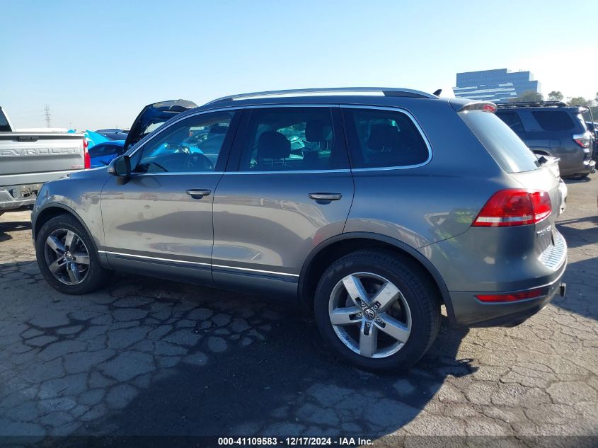 2012 Volkswagen Touareg Vr6 Lux VIN: WVGFF9BP1CD001075 Lot: 41109583