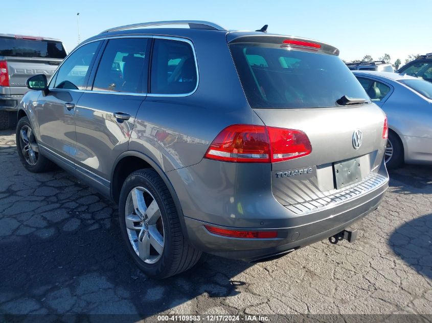 2012 Volkswagen Touareg Vr6 Lux VIN: WVGFF9BP1CD001075 Lot: 41109583