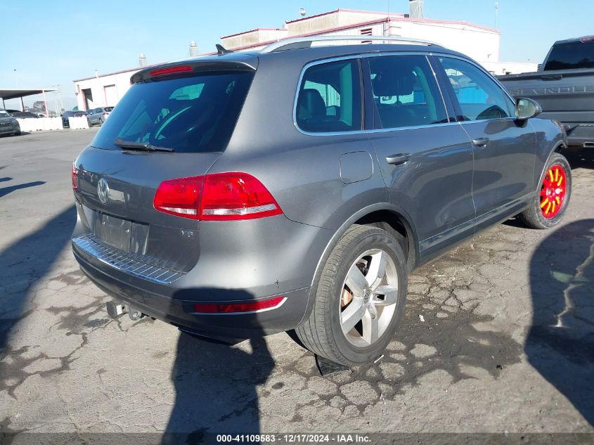 2012 Volkswagen Touareg Vr6 Lux VIN: WVGFF9BP1CD001075 Lot: 41109583