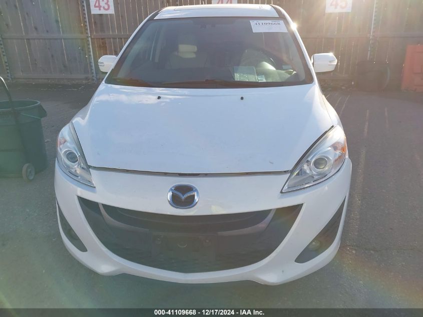 2015 Mazda Mazda5 Grand Touring VIN: JM1CW2DL4F0182757 Lot: 41109668