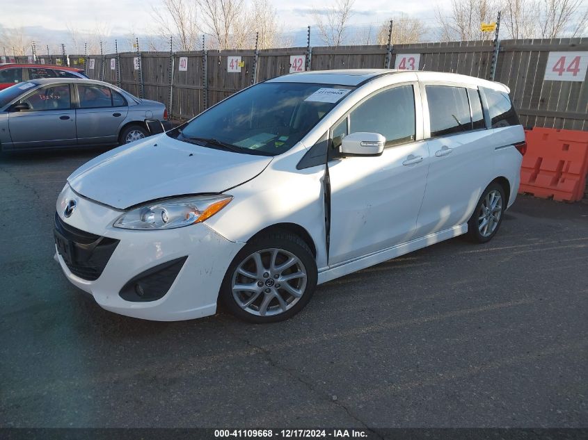 2015 Mazda Mazda5 Grand Touring VIN: JM1CW2DL4F0182757 Lot: 41109668