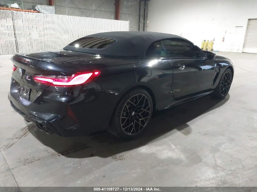 2023 BMW M8 Cabriolet Competition VIN: WBSDZ0C09PCM50556 Lot: 41109727