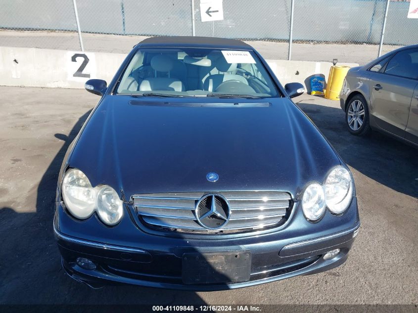 2005 Mercedes-Benz Clk 320 VIN: WDBTK65G05T035254 Lot: 41109848