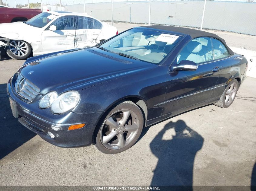 2005 Mercedes-Benz Clk 320 VIN: WDBTK65G05T035254 Lot: 41109848