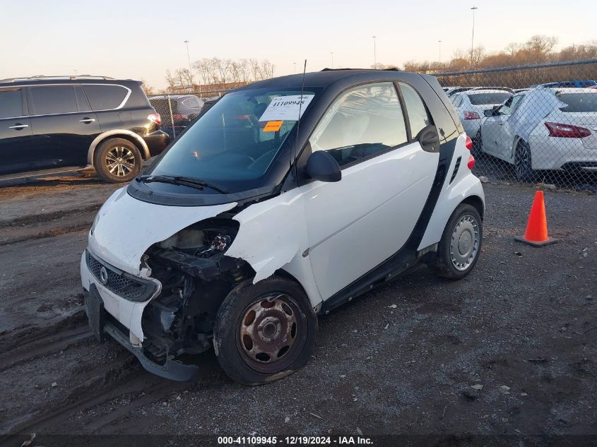 2015 Smart Fortwo Passion/Pure VIN: WMEEJ3BA8FK804409 Lot: 41109945