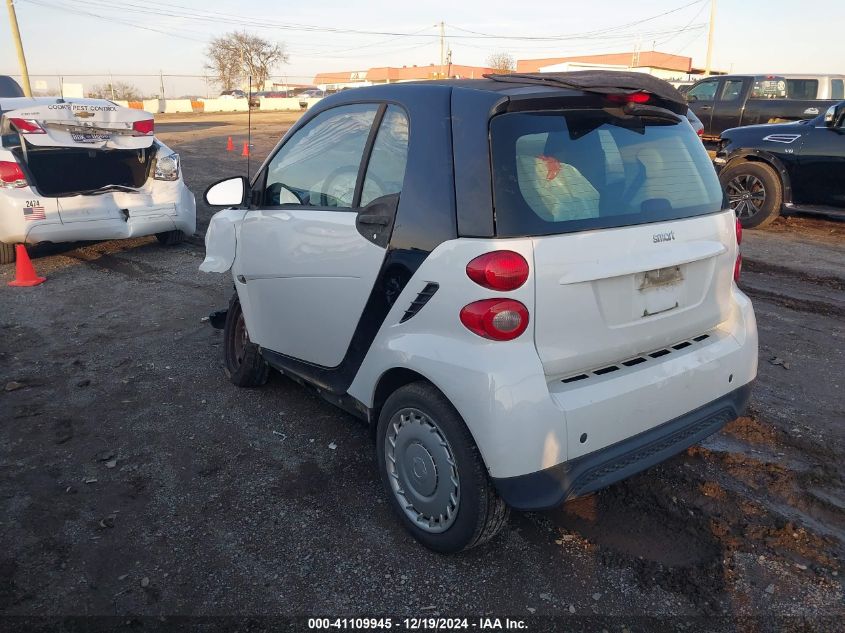 2015 Smart Fortwo Passion/Pure VIN: WMEEJ3BA8FK804409 Lot: 41109945