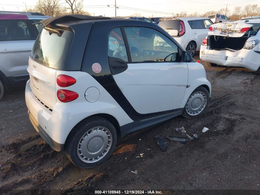 2015 Smart Fortwo Passion/Pure VIN: WMEEJ3BA8FK804409 Lot: 41109945