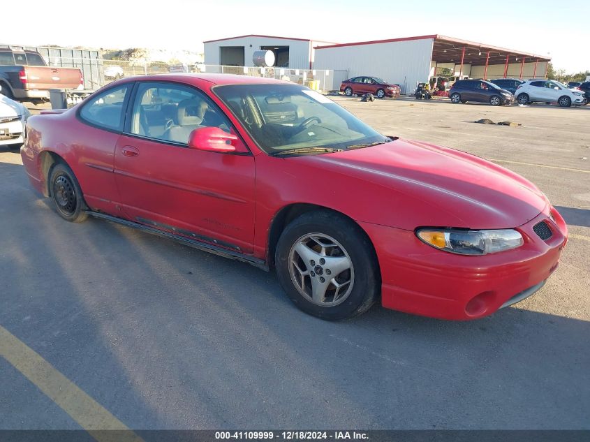 2001 Pontiac Grand Prix Gt VIN: 1G2WP12K31F218642 Lot: 41109999