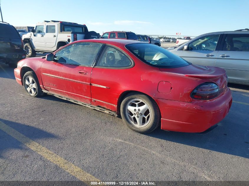 2001 Pontiac Grand Prix Gt VIN: 1G2WP12K31F218642 Lot: 41109999