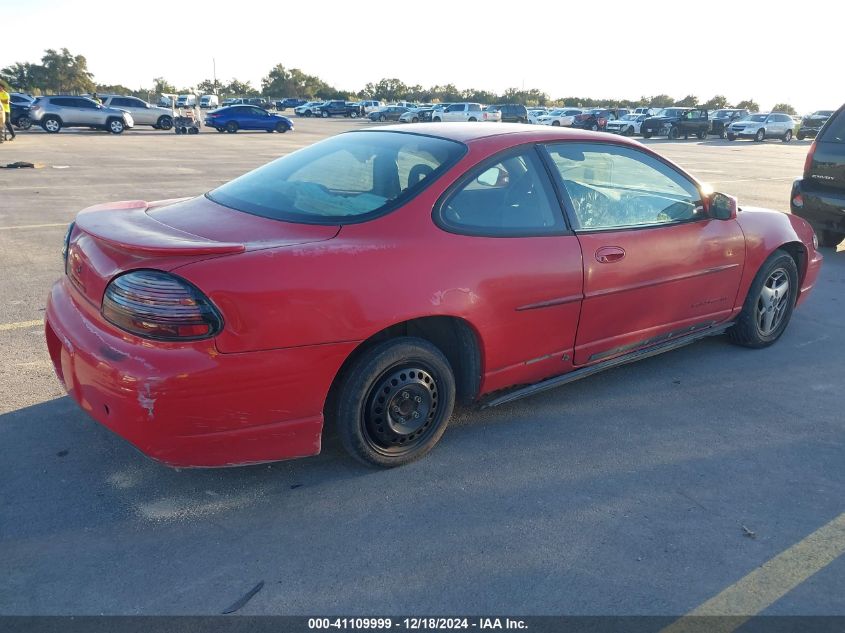 2001 Pontiac Grand Prix Gt VIN: 1G2WP12K31F218642 Lot: 41109999