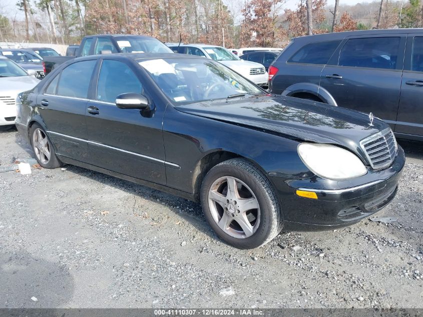 2004 Mercedes-Benz S 430 VIN: WDBNG70J04A398537 Lot: 41110307