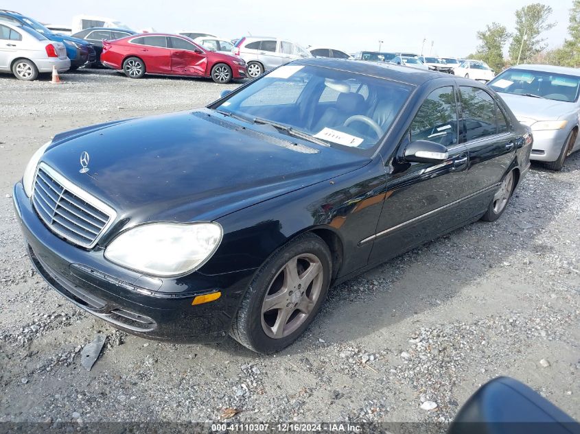 2004 Mercedes-Benz S 430 VIN: WDBNG70J04A398537 Lot: 41110307