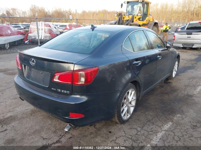 2011 Lexus Is 250 VIN: JTHCF5C21B5050948 Lot: 41110382